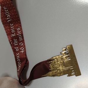 Chateau of the Loirre Valley Virtual Race Medal 46.6 Miles